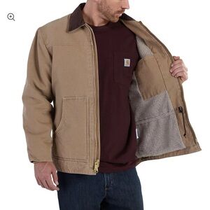 📌SOLD📌 Carhartt | Frontier Brown Sandstone Ridge Sherpa Lined Jacket